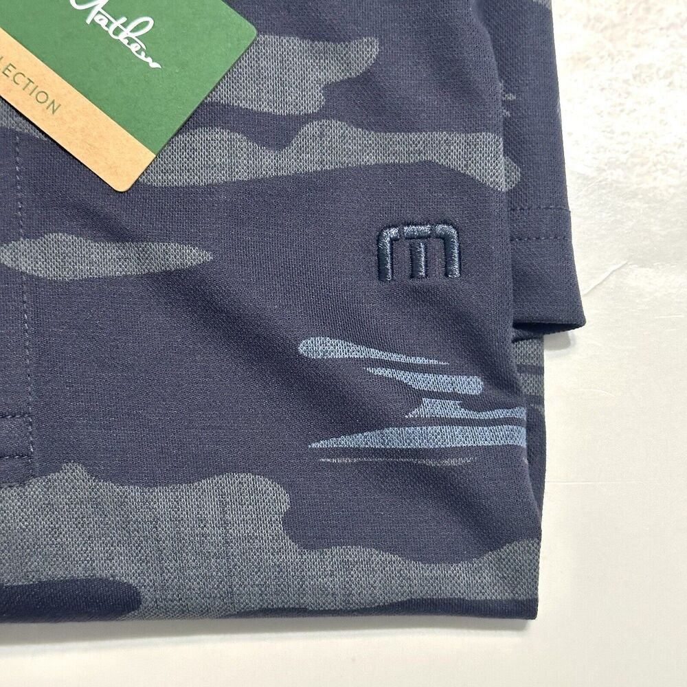 Travis Mathew Polo Shirt Eco Collection Beachside Stealth Golf Blue Men’s 3XL - Picture 11 of 11
